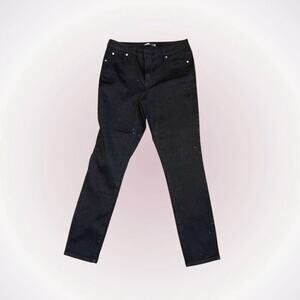 Simply Vera by Vera Wang Skinny Black Jeans | Sz 10